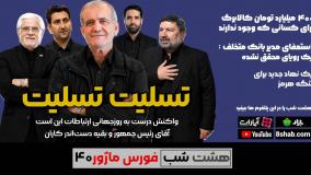 تسلیت به رئیس جمهور و بقیه دست اندرکاران ارتباطات | مجله خبری هشت شب