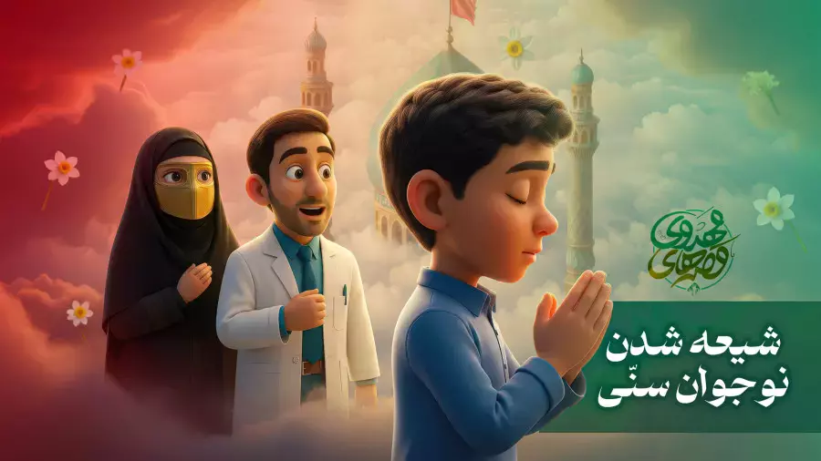 شفا گرفتن و شیعه شدن نوجوان سنی مذهب