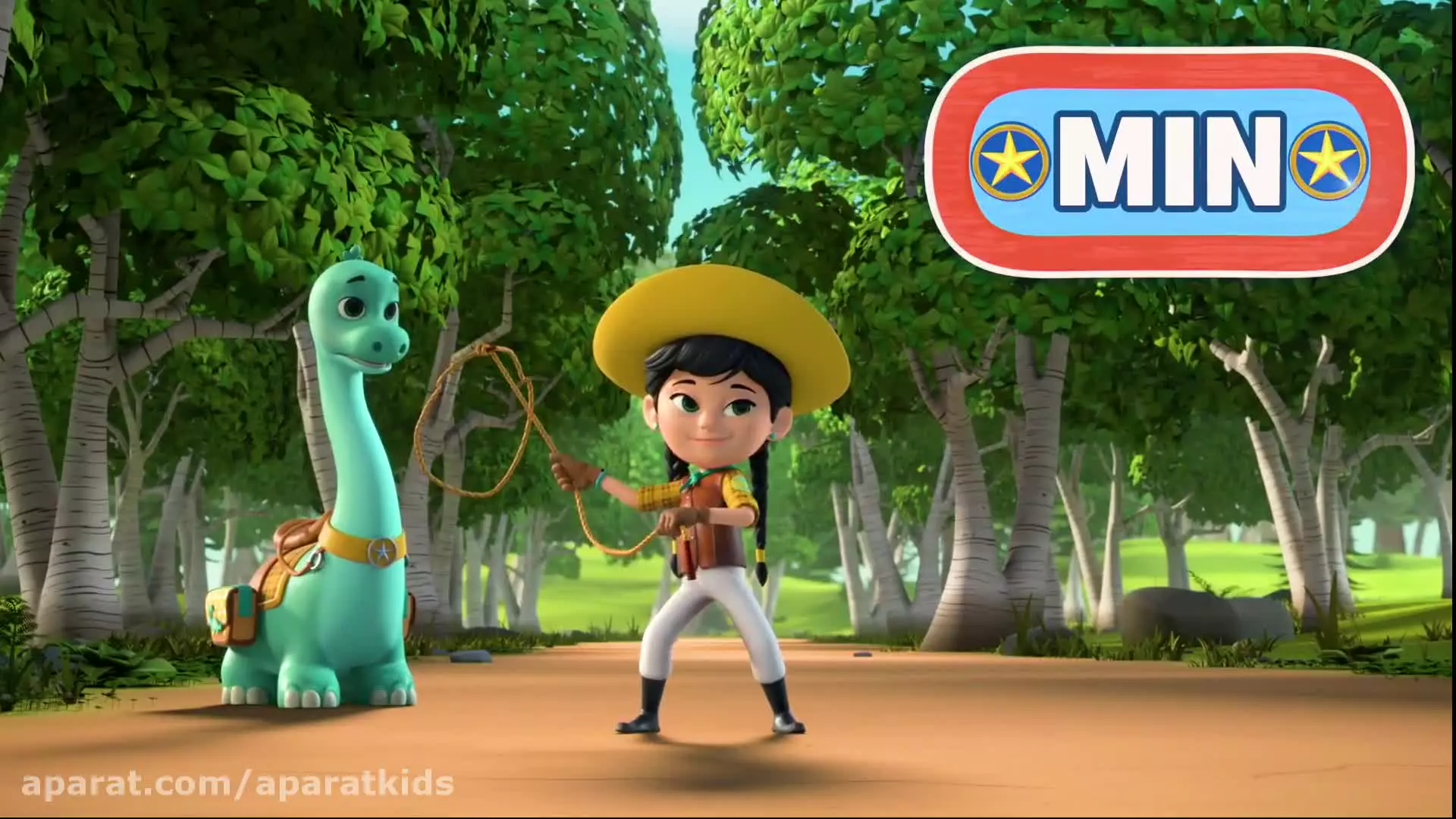 تریلر انیمیشن مزرعه دایناسورها - Dino Ranch