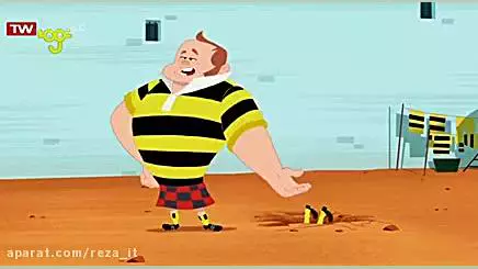 انیمیشن دالتون ها - قسمت 22: یک روز با ورزش راکبی