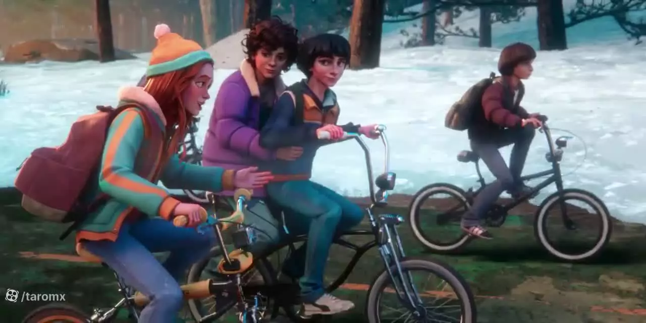 انیمیشن جدید چیزهای عجیب | Stranger Things ، قسمت 1 با زیرنویس فارسی