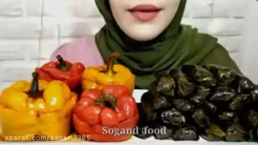 آسمر فود ایرانی | سوگند فود | موکبانگ ایرانی | خوردن دلمه