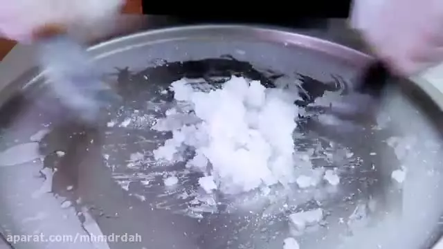 اموزش درست کردن بستنی با آب