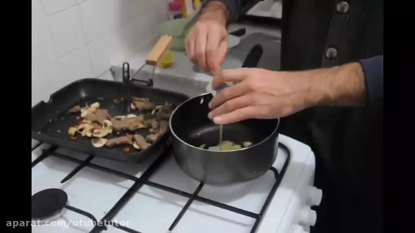 آموزش درست کردن بیف استراگانوف