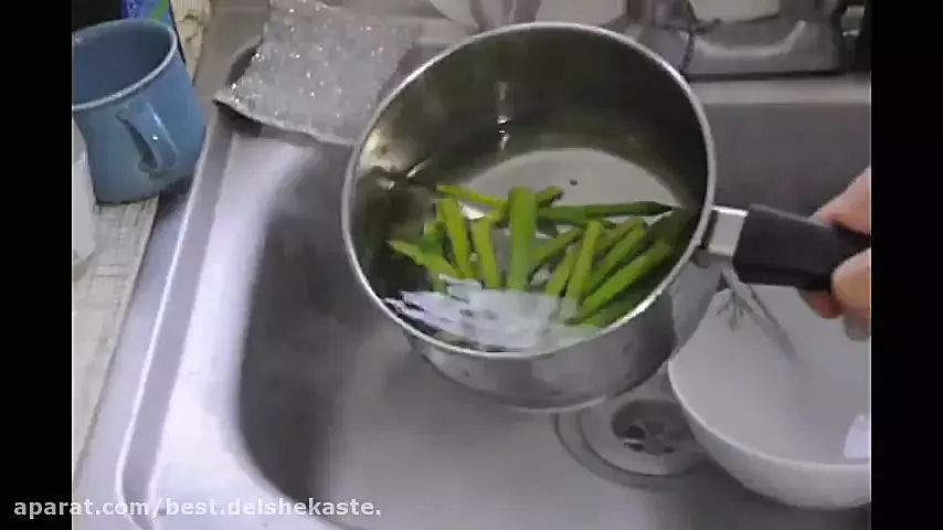 How To Make Steak And Asparagus - آموزش درست کردن استیک و مارچوبه