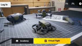 نرم افزار DJI Virtual Flight شبیه ساز پرواز با پهپاد برای آیفون
