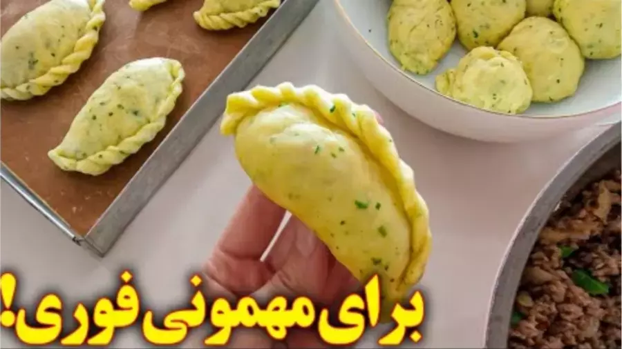 طرز تهیه پیراشکی گوشت | آشپزی آسان و خوشمزه
